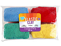 Набір для ліплення з повітряним пластиліном Elastic Clay 8 colors ТМ Lovin /20/ 70164 ish