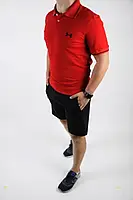 Поло Under Armour red Отличное качество