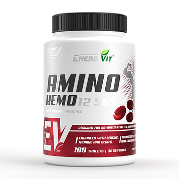 Амінокислоти - EnergiVit Amino Hemo 12565 / 180 tablets