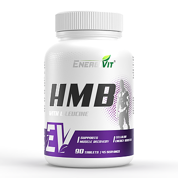 Амінокислоти EnergiVit HMB with L-Leucine 90 таблеток