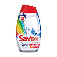 Гель для стирки Savex Premium Color для цветных тканей, 945 мл (21 стирка) Болгария