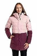 Куртка лыжная детская Just Play розовый с вишневым (B4334-pink) - 128/134
