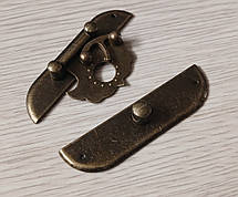 Замочок декоративний для творчості 65х29мм, фото 5