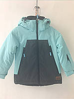 Куртка лыжная детская Just Play голубой / серый (B6006-blue) - 104