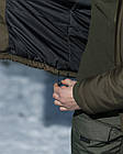 Куртка парка зимова -20°C Ісландія холлофайбер 300 Олива L, фото 10