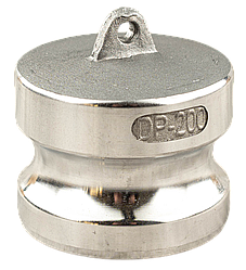 Камлок-заглушка 40 мм (1 1/2") DP-150 CAMLOCK Al алюміній