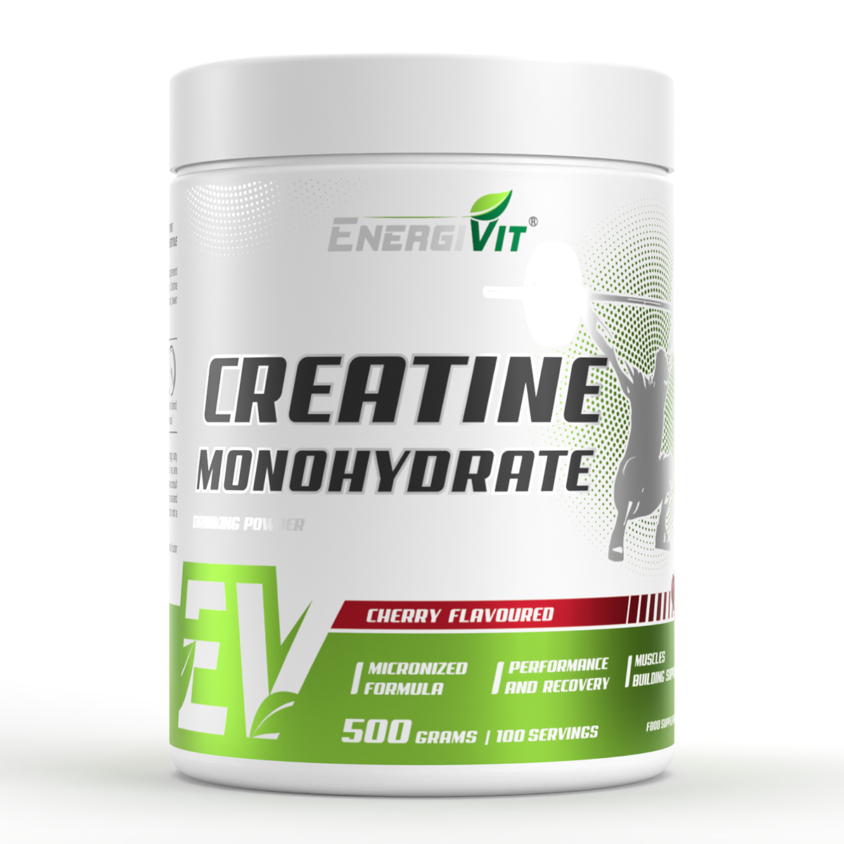 Креатин моногідрат - EnergiVit Creatine Monohydrate / 500 g ( з смаком та без смаку )