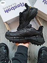 Зимові Чоловічі Кросівки Reebok Zig Kinetica 2 Edge Gore-Tex Black / Рибок Зіг Кенетика 2 Едж Гор Текс Чорні, фото 5
