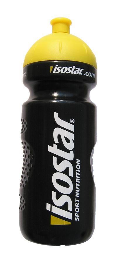 Фляга Isostar 650 мл, чорний/срібний (BID020)