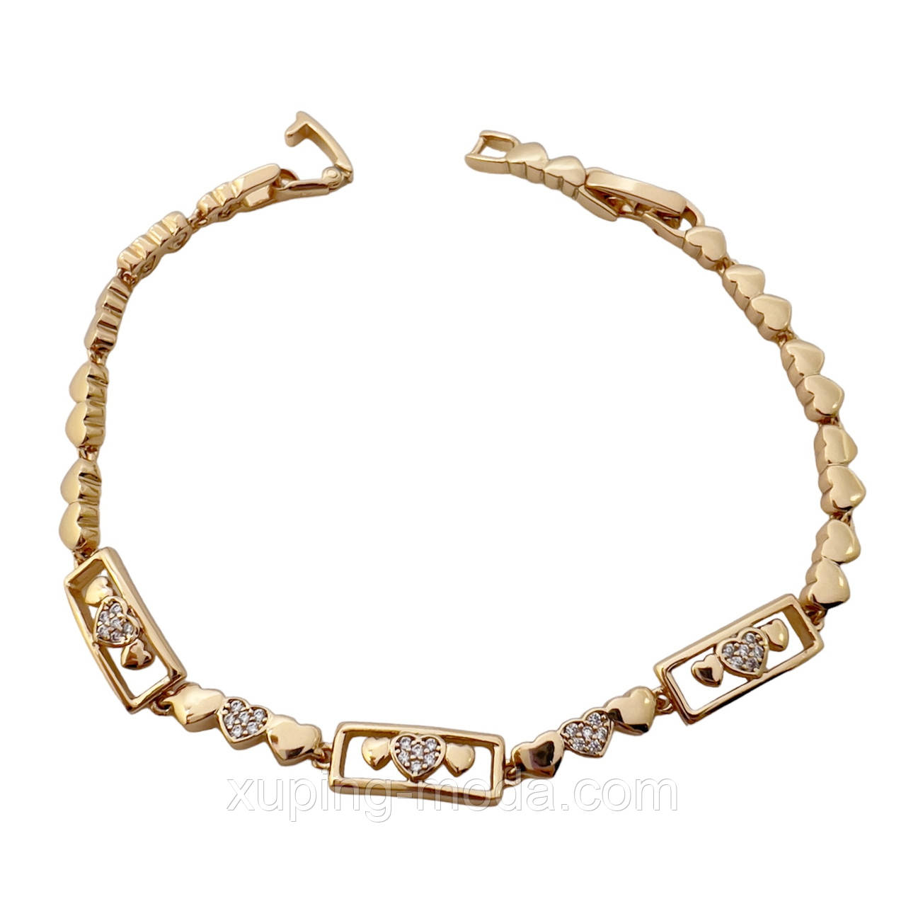 19 см х 5 мм. Браслет xuping.18к, фото 1