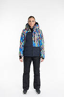 Куртка лыжная женская Just Play Algae синий (B2414-navy) - XL