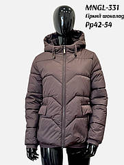 Женская демисезонная молодежная короткая куртка 331 тм Mangelo Размеры 42 44, 48- 54