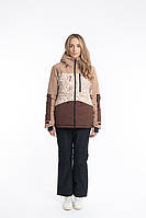 Куртка лыжная женская Just Play коричневый (B2410-brown) - XL