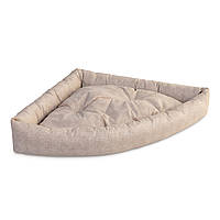 Лежак для собак та котів кутовий Природа Rocky, 60х60х10 см, PR243065