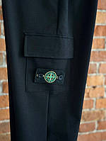Комплект костюм Stone Island зип худи черный и 2 пары носков Отличное качество