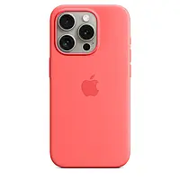 Чехол Apple iPhone 15 Pro Silicone Case with MagSafe - Guava