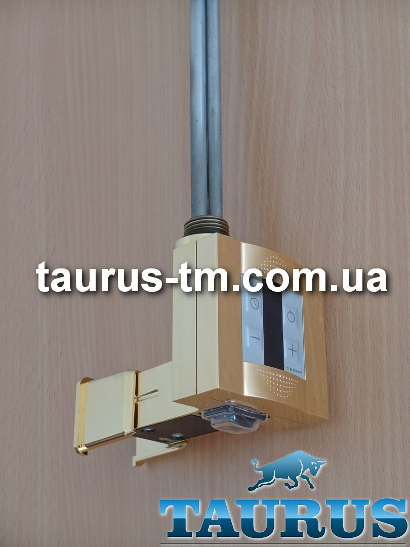 Золотой ТЭН TERMA KTX4 MS Gold + маскировка провода, экран, регулятор 30-60С, таймер 1-4 ч., под пульт ДУ (IR) - фото 5 - id-p375970124