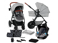 Универсальная коляска 3 в 1 Kinderkraft Xmoov CT Light Gray (KSXMOV00LGR3000)