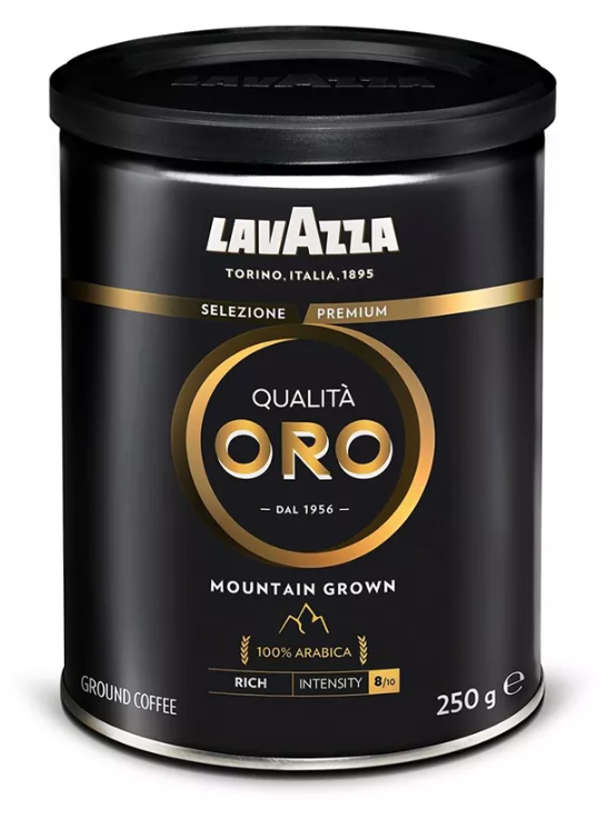 Lavazza Qualita Oro Mountain Grown ж/б 250g 1/12