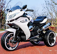 Детский мотоцикл трехколесный Bambi M 3688EL BMW (2 мотора по 35W, 2 аккум, MP3, TF, USB) PRO_163