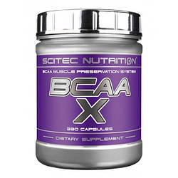 Амінокислоти (БЦАА) Scitec Nutrition BCAA-X (330 капсул.)