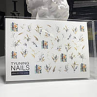 Наклейки слайдери для дизайну нігтів 63 TYUNING NAILS