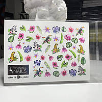 Наклейки слайдери для дизайну нігтів 23 TYUNING NAILS