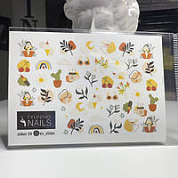 Наклейки слайдери для дизайну нігтів 39 TYUNING NAILS