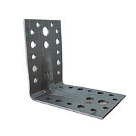 Кутник меблевий 90*90*65 мм (2,5 мм чорний) посилений