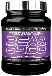 Амінокислоти (БЦАА) Scitec Nutrition BCAA 6400 (375 таблеток.)