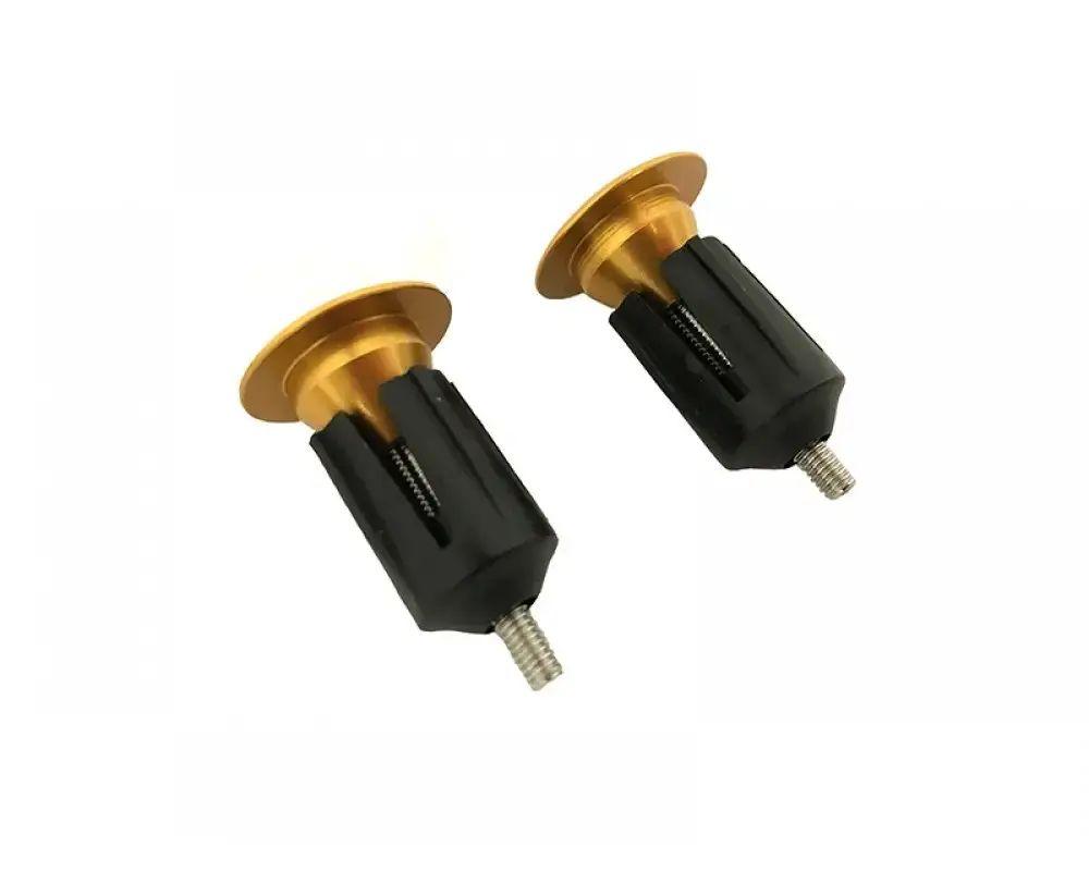 Алюмінієві заглушки в кермо Золотисті, фото 1