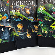 Чоловічі труси боксери з яскравим малюнком з преміальної турецької бавовни Berrak S, фото 3