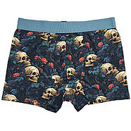 Чоловічі труси боксери з яскравим малюнком з преміальної турецької бавовни Berrak S, фото 5