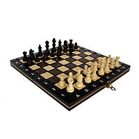 Шахматы Магнитные школьные MADON 00000021791 коричневый, бежевый 27 х 27 см, Vse-detyam