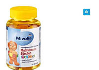 Витамины для детей Mivolis Multivitamin-Bärchen für Kinder 60 штук