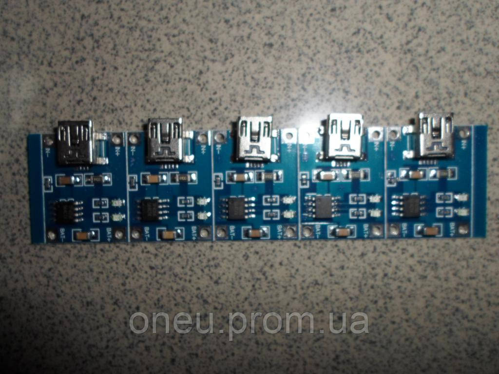 Мини USB зарядное устройство для LI-ION аккумуляторов - фото 2 - id-p449895415