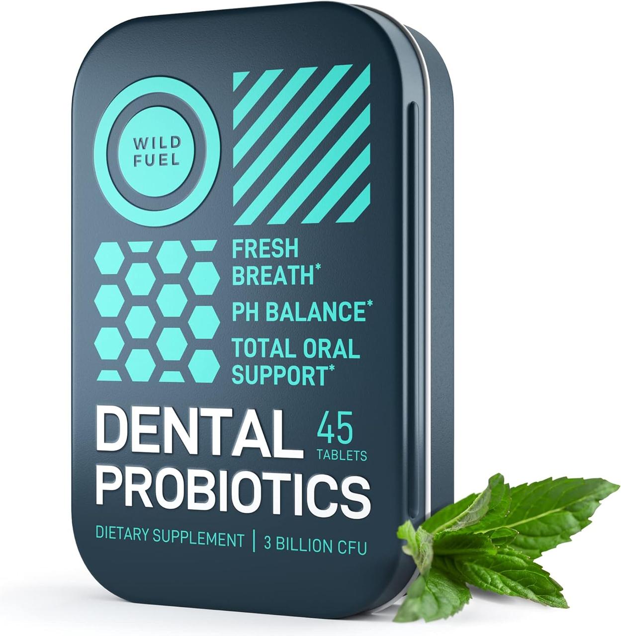 Пребіотики та пробіотики Wild Fuel Dental Probiotic 45 таблеток