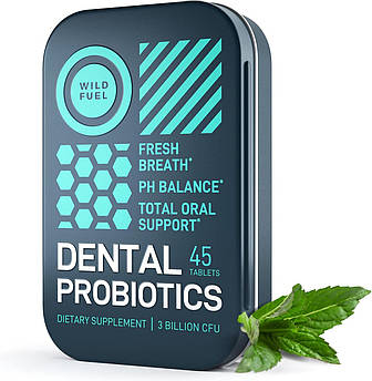 Пребіотики та пробіотики Wild Fuel Dental Probiotic 45 таблеток