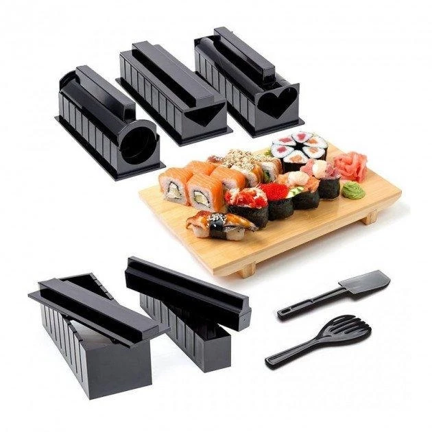 Набор для приготовления роллов , Комплект для приготовления суши мидори , Форма для суши - фото 7 - id-p2079819078