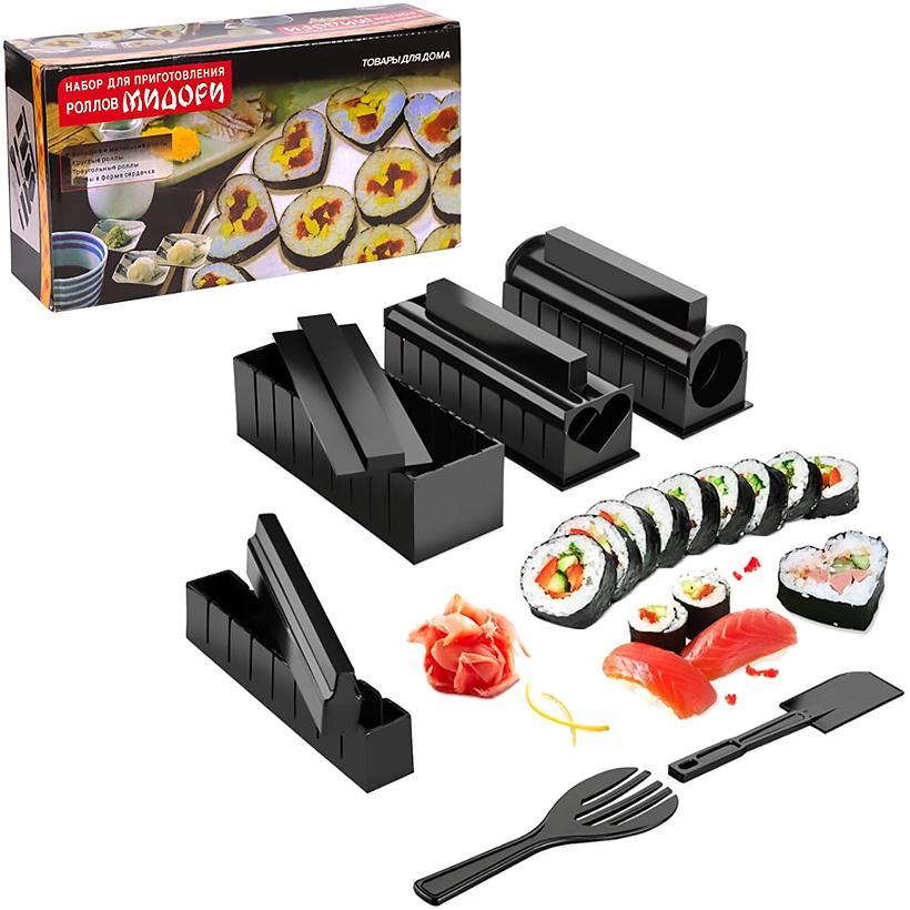Прибор для приготовления суши мидори , Набор для роллов в домашних условиях , Комплект для приготовления суши - фото 5 - id-p2079819080