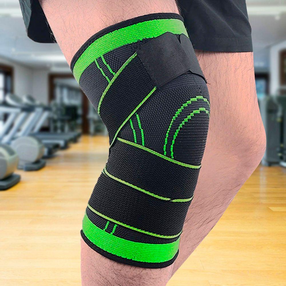 Бандаж для фиксации коленного сустава knee support, Компрессионный бинт для колена, Наколенник-фиксатор - фото 9 - id-p2079820486