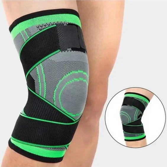 Бандаж для фиксации коленного сустава knee support, Компрессионный бинт для колена, Наколенник-фиксатор - фото 10 - id-p2079820486