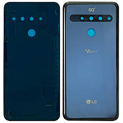 Задня кришка LG V50 ThinQ 5G V500 (чорна Оригінал)