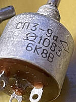 Резистор  СП3 - 9А  6.8кОм  вал ВС2 - 12