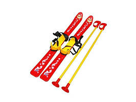 KM3350 Лижі з палицями дитячі для дітей