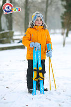 KM3350 Лыжи с палками детские для детей, фото 2