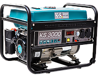 Профессиональный бензиновый генератор (электрогенератор) Konner&Sohnen KS 3000 : 2.6/3.0 кВт FAY