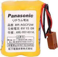 FANUC батарейка 6В, Panasonic BR-AGCF2W, A98L-0031-0011#L, A98L-0031-0011/L, A06B-6093-K001