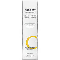 Очищувальна пінка для вмивання Missha Vita C Plus Clear Complexion Foaming Cleanser 120ml