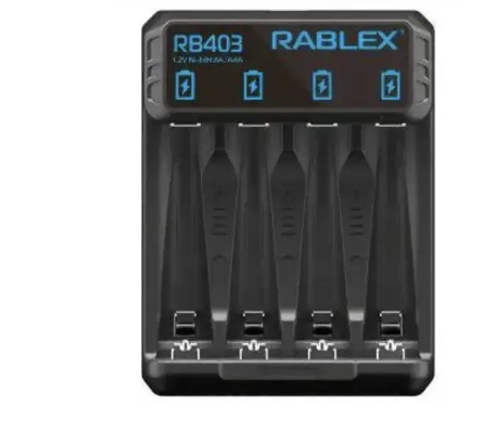 Зарядний пристрій Rablex RB-403 (2A) 4 канали АА, ААА